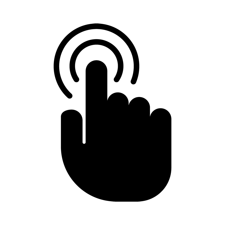 100 % berøringsfølsomhed