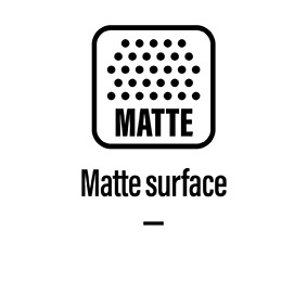 Matte Oberfläche