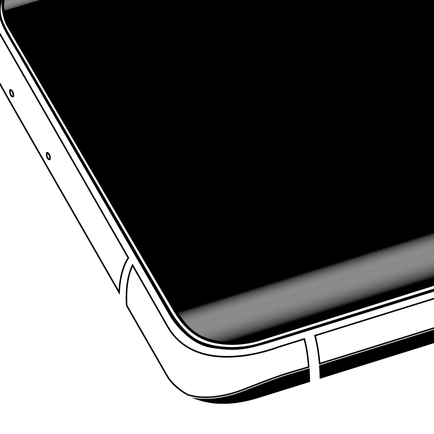 Curved edges